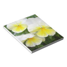 Yellow Pansies Notepad