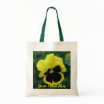 YELLOW PANSY FLOWER bags