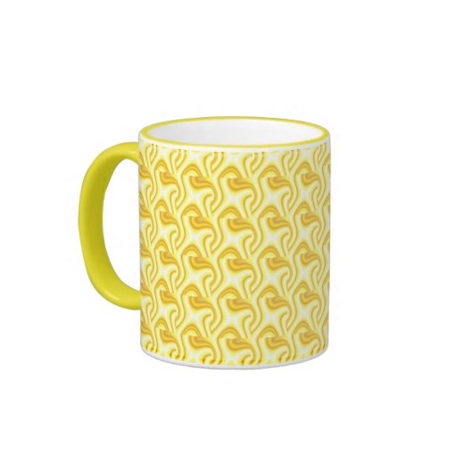 Yellow Pattern Mugs | yellow pattern ringer coffee mug zazzle Yellow Pattern Mugs | yellow pattern ringer coffee mug zazzle
