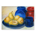yellow pears cards by VioDeSign yellow pears cards