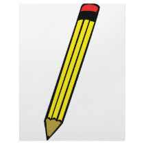 yellow pencil icon letterhead