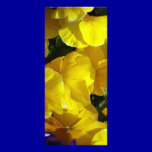 Yellow-petals529 YELLOW PANSIES FLOWERS PHOTOGRAPH rack cards
