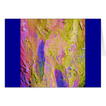 Yellow Pink Blue Crush III Card - Customizable