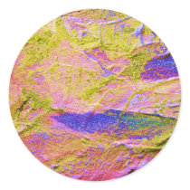 Yellow Pink Blue Crush Sticker - Customizable by colorimages Yellow Pink Blue Crush Sticker - Customizable
