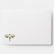Yellow Pink  Buddha Eyes.png Envelope