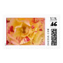 Yellow & Pink Rose Stamp 1