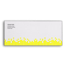 Yellow Pixels Computer Hi-Tech Business envelope