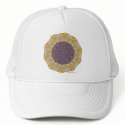 YELLOW PLAID hats by dequilla YELLOW PLAID hats