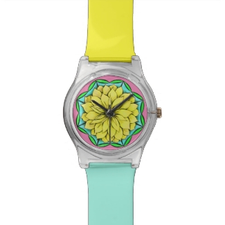 YELLOW POINSETTIA Watch