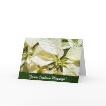 Yellow Poinsettias 2 cards