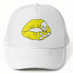 Yellow Poison Lips Hat
