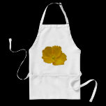 Yellow Poppy Apron