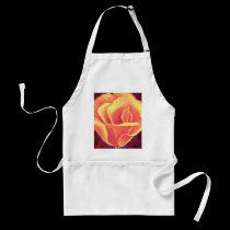 Yellow Poppy Flower Painting - Multi aprons