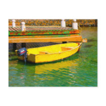yellow postcards