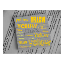 Yellow! Poster