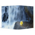 Yellow Primrose at Waterfall Vinyl Binder