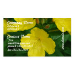 Yellow Primrose Business Cards