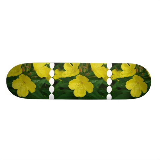 Yellow Primrose Skateboard