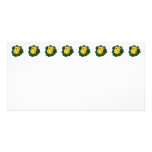 Yellow Primroses Custom Photo Card