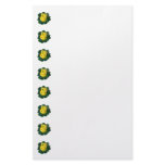 Yellow Primroses Customized Stationery