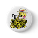 Yellow Pup Democrat Button by yellowdogdemocrat Yellow Pup Democrat Button