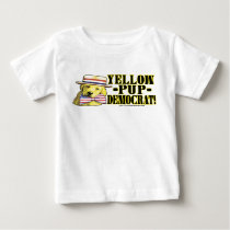 Yellow Pup Democrat Shirt 