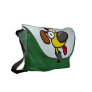 Yellow Puppy Messenger Bag