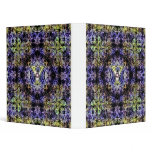 Yellow Purple Fractal Electricity Y Binder