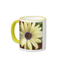 Yellow purple mug