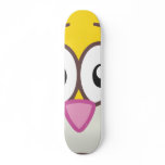 Yellow Rabbit head Skate Board Deck