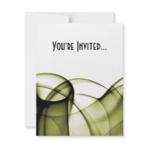 Yellow Rainbow Wave 2 invitations by VoXeeD Yellow Rainbow Wave 2 invitations