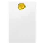 Yellow Ranunculus Customized Stationery