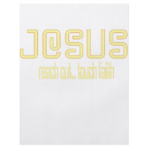 (Yellow) Reach Out, Touch Faith with Jesus! flyers