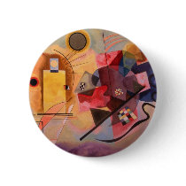 Yellow Red Blue Pinback Button