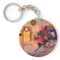 Yellow Red Blue Keychains