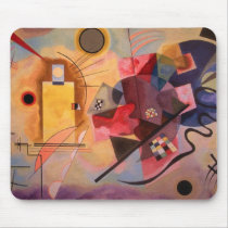 Yellow Red Blue Mousepad