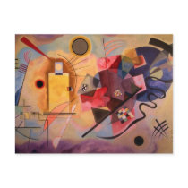 Yellow Red Blue Postcards