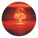 yellow red nuclear-explosion stickers by AmericanMilitia yellow red nuclear-explosion stickers