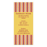 yellow red ribbons rack cards
