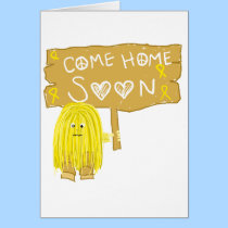 Yellow Ribbon Come Home Soon cards