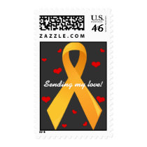 Yellow Ribbon: Dark stamps