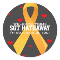 Yellow Ribbon: Dark stickers