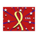 Yellow Ribbon USA postcards by TheStampStore Yellow Ribbon USA postcards