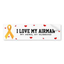 Yellow Ribbon: White bumper stickers