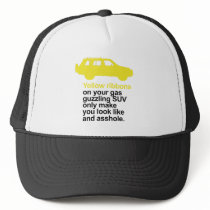 Yellow ribbons on your gas guzzling suv hats
