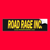 yellow road rage inc. bumper sticker bumper stickers by roadrageinc yellow road rage inc. bumper sticker bumper stickers