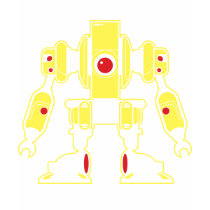 Yellow Robot t-shirts