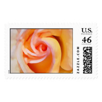 Yellow Rose, Abstract postage