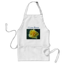 Yellow Rose Apron aprons