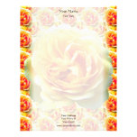Yellow Rose Bloom Letterhead